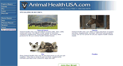 Desktop Screenshot of animalhealthusa.com